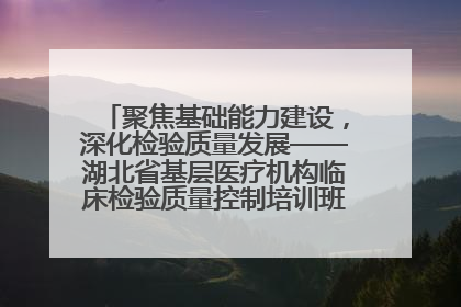 聚焦基础能力建设，深化检验质量发展——湖北省基层医疗机构临床检验质量控制培训班（孝感站）成功举办